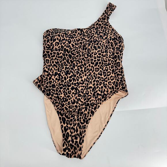 Victoria's Secret One Shoulder Animal Printed One Piece Swimsuit Size XL - Picture 4 of 8